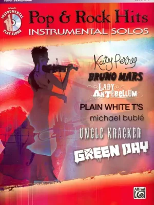 Autentický Pop & Rock Hits Instrumental Solos + CD / tenorový saxofon