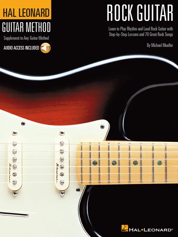 ROCK GUITAR + Audio Online (Hal Leonard Guitar Method) / kytara + tabulatura Kup Teď