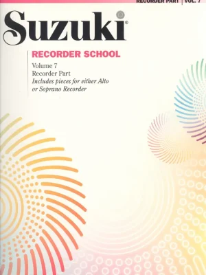 Speciální Cena SUZUKI ALTO RECORDER SCHOOL 7 - altová zobcová flétna