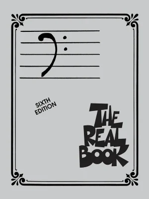 Značkový THE REAL BOOK - Bass Clef edition - melodie/akordy