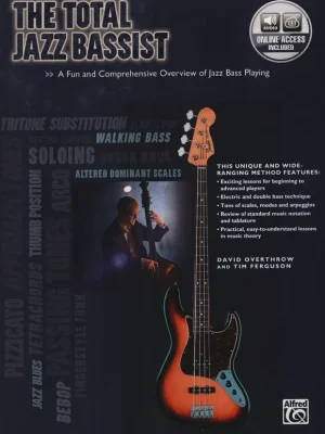 Rychlé Dodání THE TOTAL JAZZ BASSIST + Audio Online / basová kytara + tabulatura