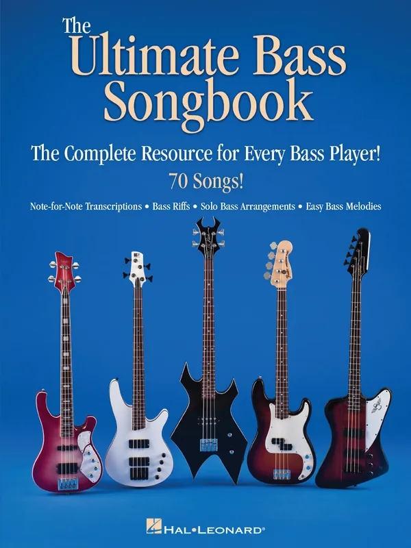 The Ultimate Bass Songbook -70 songs / basová kytara a tabulatura Kup Teď