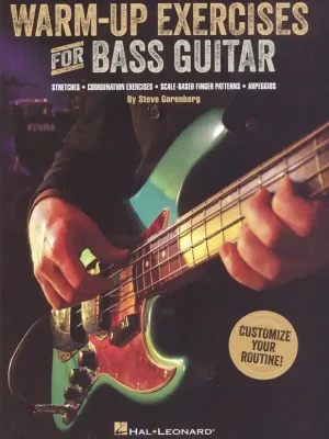 Speciální Cena Warm-Up Exercises for Bass Guitar / Zahřívací cvičení pro basovou kytaru