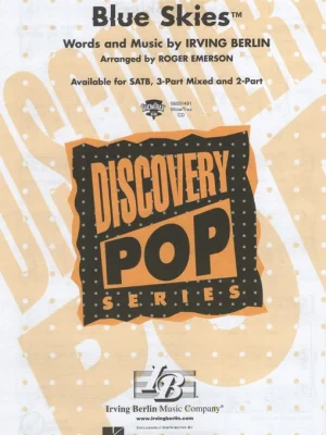 BLUE SKIES / 2-Part Mixed* a klavír/akordy Výprodej