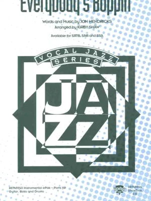 EVERYBODY'S BOPPIN' / SATB* Finální Výprodej