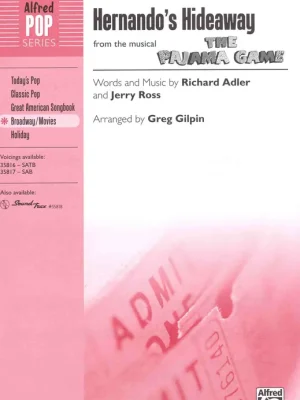 Akční Nabídka Hernando's Hideaway / SATB* + piano/chords