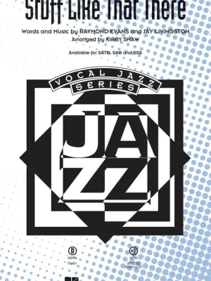 Levný Stuff Like That There / SATB* a klavír/akordy