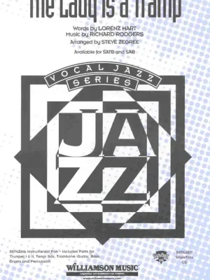 THE LADY IS A TRAMP / SATB* Omezená Nabídka