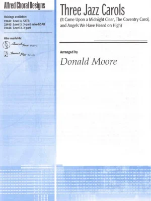 Three Jazz Carols / 3 PART-MIXED* + piano Poslední Šance