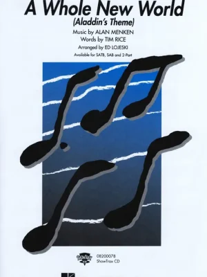 A Whole New World (Aladdin´s Theme) / SATB* + klavír/akordy Značkový