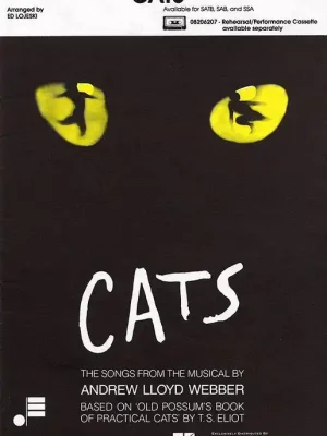 Výhodná Nabídka CATS (Medley From The Broadway Musical) / SATB + piano/chords