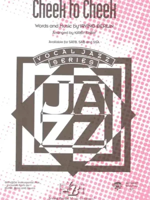 Akce CHEEK TO CHEEK / SSA* + piano/chords