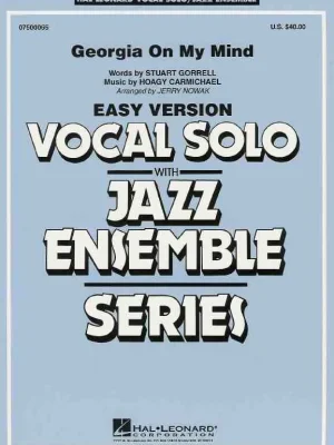 GEORGIA ON MY MIND - Vocal Solo with Jazz Ensemble / partitura + party Výhodná Nabídka