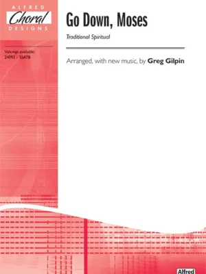 GO DOWN,MOSES / SSATB* a cappella Nízká Cena