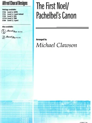 The First Noel / Pachelbel's Canon // SSA* + piano Vrácení Zdarma