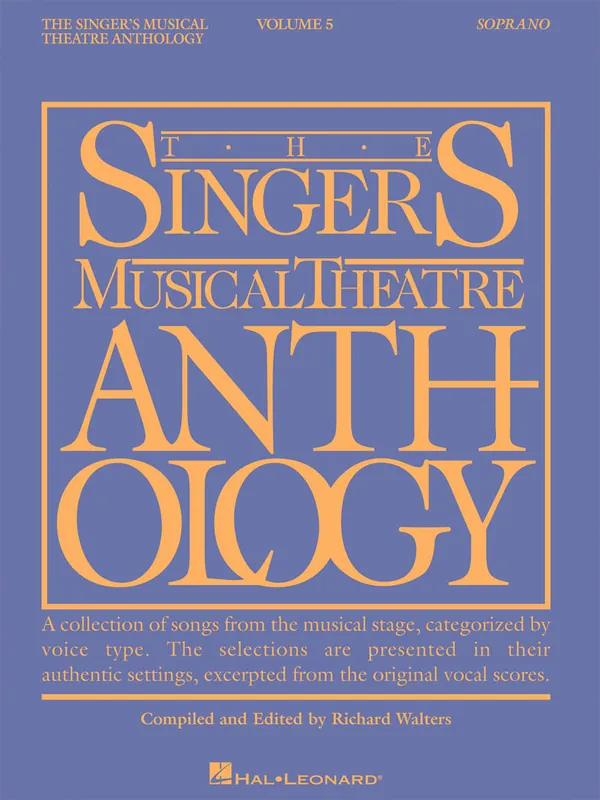 The Singer's Musical Theatre Anthology 5 - soprano Jen Po Omezenou Doba