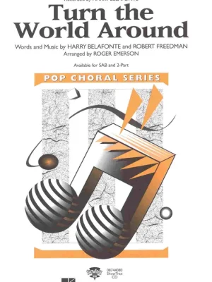 Originální Turn the World Around / SAB* a klavír/akordy