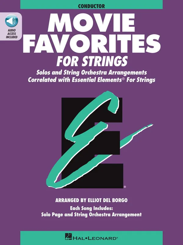 MOVIE FAVORITES FOR STRINGS + Audio Online / partitura Originální