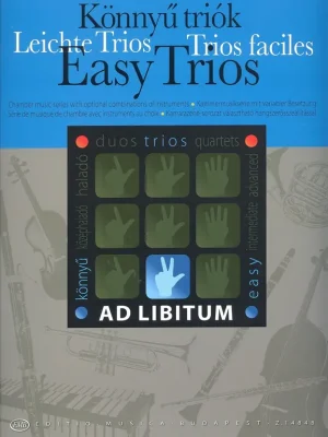 Rychlé Dodání AD LIBITUM - Easy Trios / komorní hudba pro volitelné nástroje