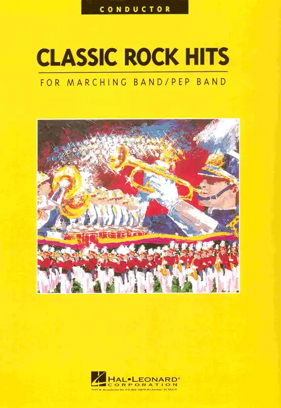 Jen Po Omezenou Doba CLASSIC ROCK HITS FOR MARCHING BAND - CONDUCTOR