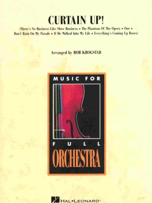 CURTAIN UP! - full orchestra / partitura + party Vrácení Zdarma