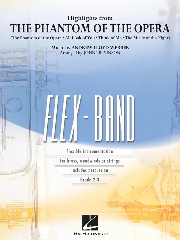 Kup Teď FLEX-BAND - Highlights from THE PHANTOM OF THE OPERA / partitura + party