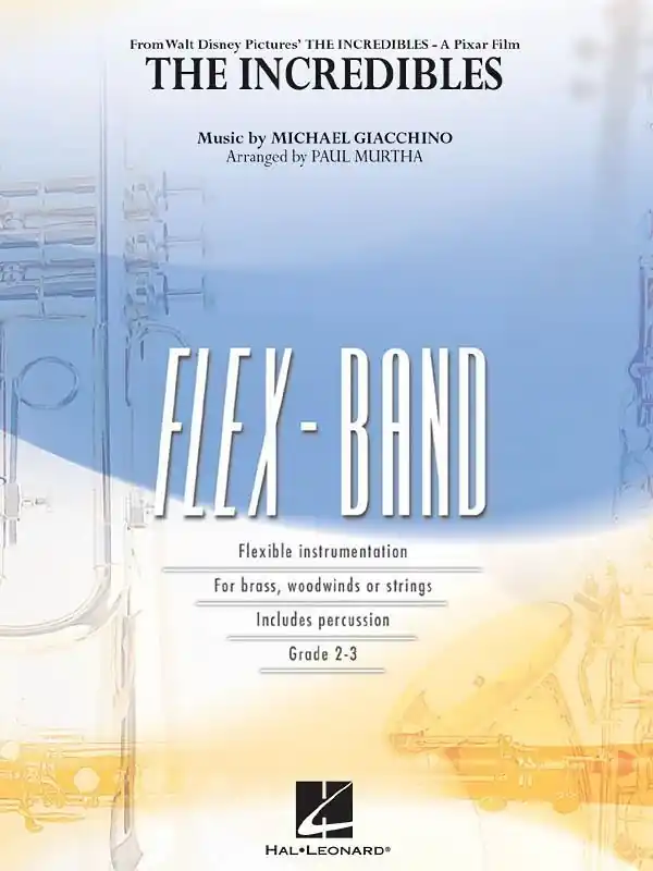 FLEX-BAND - The Incredibles (grade 2-3) / partitura + party Hit Sezóny