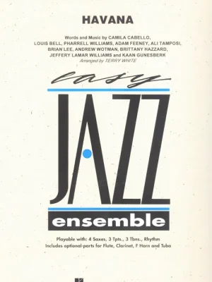 HAVANA - Jazz Ensemble + Audio Online / partitura a party Autentický