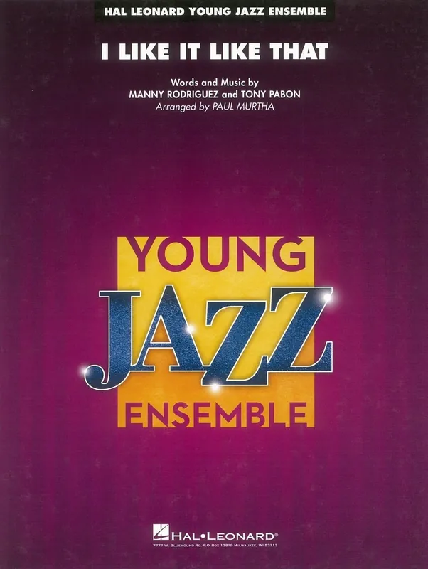 I Like It Like That - jazzový orchestr / partitura a party Sleva