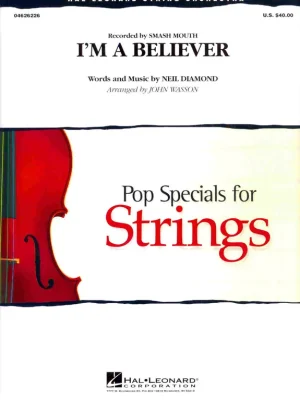 Tovární Cena I'm a Believer (from Shrek) - Pop Specials for Strings / partitura + party