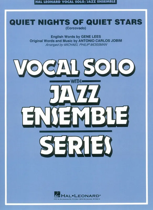 Top Prodej Quiet Nights of Quiet Stars (Corcovado) (Key: C) - zpěv s jazzovým orchestrem / partitura a party
