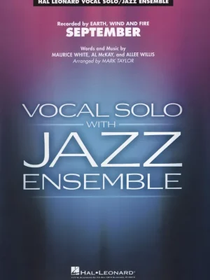 SEPTEMBER (by Earth, Wind and Fire) - zpěv s jazzovým orchestrem / partitura a party Nakupujte Hned