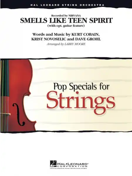 Novinka Smells Like Teen Spirit (with opt. guitar) - Pop Specials for Strings / partitura + party