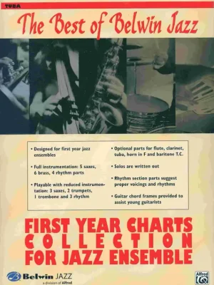 Ihned K Objednání The Best of Belwin Jazz - First Year Charts Collection for Jazz Band / party (20ks)