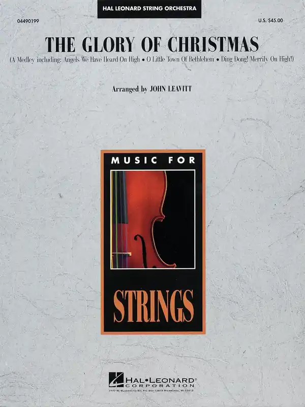 Originální The Glory of Christmas - Music for Strings / partitura + party