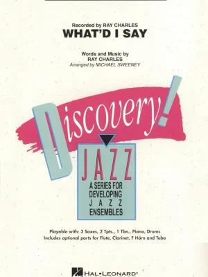 Expresní Doručení WHAT'D I SAY by Ray Charles + Audio Online easy jazz ensemble