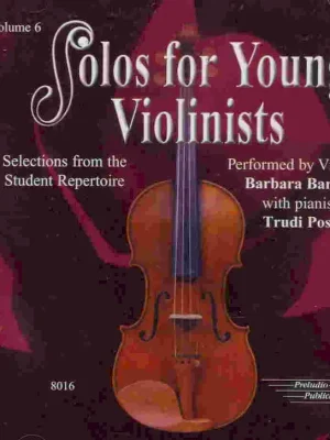 Hit Sezóny SOLOS FOR YOUNG VIOLINISTS 6 - CD s klavírním doprovodem
