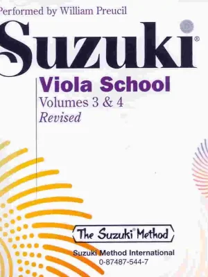 Suzuki Viola School 3 a 4 - CD Nová Kolekce