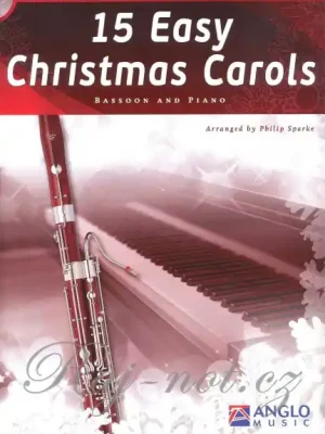 15 Easy Christmas Carols / fagot + klavír Autentický