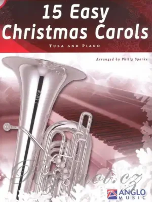 15 Easy Christmas Carols / tuba + klavír Výprodej