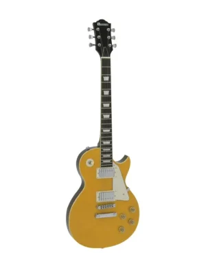 Dimavery LP-800 elektrická kytara, zlatá vrchní deska Expresní Doručení