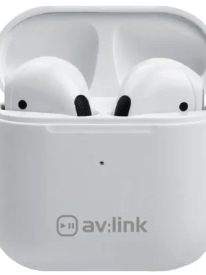 Zlevněný AV:link Ear Shots SE, bluetooth sluchátka s nabíjecím pouzdrem