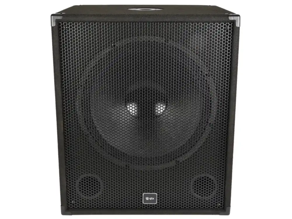 QTX QT15S Bassový reproduktor, 150 W RMS Zlevněný