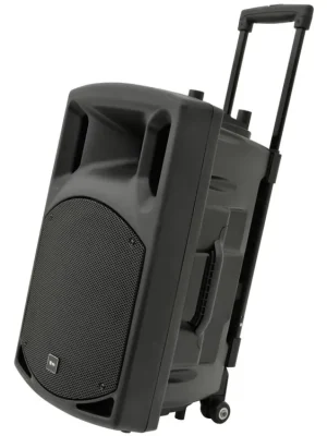 QTX QX12PA-PLUS, mobilní 12" zvukový systém MP3/SD/USB/BT/FM/2x UHF Dokud Zásoby Vydrží