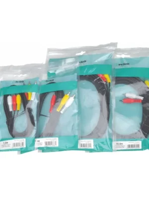 Výprodej AV:link kabel 3x RCA samec - 3x RCA samec, 1.5m