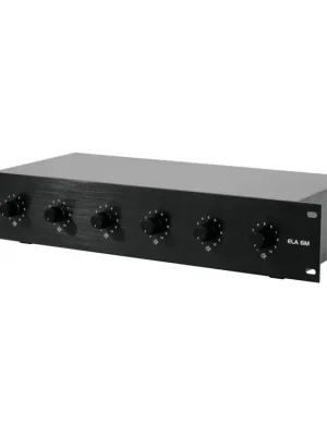 Akce Omnitronic 6-ti zónový PA ovladač hlasitosti 20W mono, černý