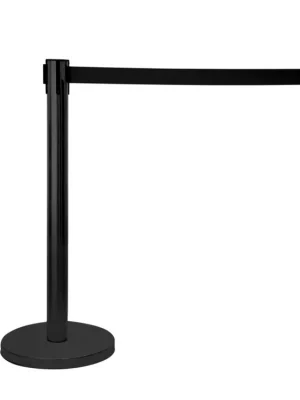 Aktuální Eurolite SW-1S bariérový systém, sloupek s černou zatahovací páskou