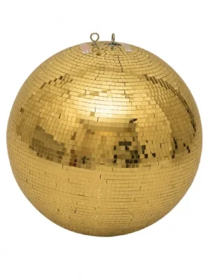 Výprodej Zrcadlová koule 50 cm, zlatá