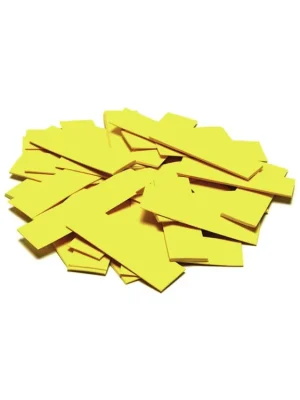 Omezená Nabídka Tcm Fx pomalu padající obdélníkové konfety 55x18mm, žluté, 1kg