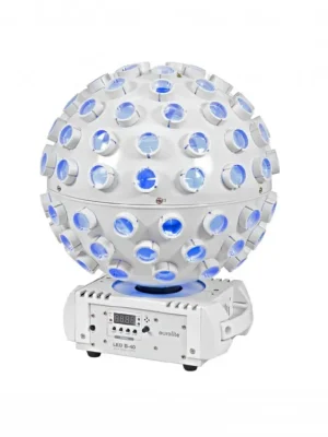 Eurolite LED B-40, 5x4W QCL efekt s laserem, DMX, bílý Speciální Cena